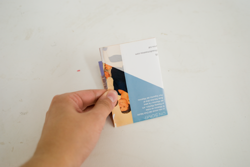 Tutorial Cartera de Paper: Plega per la meitat