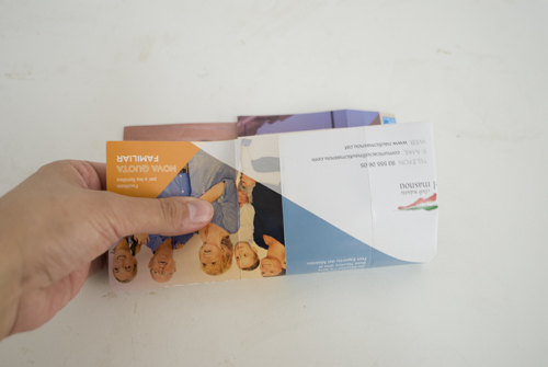 Tutorial Cartera de Paper: Plega per la meitat